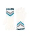 Alanui Woman Gloves Ivory Size Onesize Wool In White