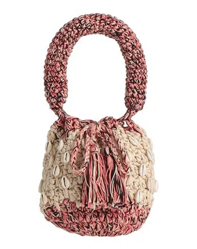 Alanui Woman Handbag Beige Size - Cotton