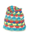Alanui Woman Hat Azure Size Onesize Cotton In Blue