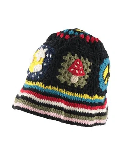 Alanui Woman Hat Black Size Onesize Wool