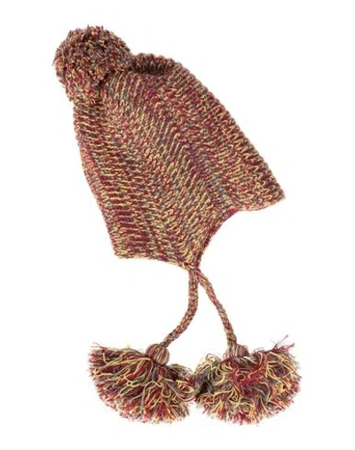 Alanui Woman Hat Yellow Size Onesize Cashmere