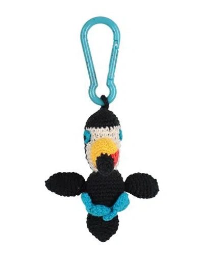 Alanui Woman Key Ring Midnight Blue Size - Textile Fibers