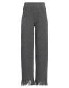 Alanui Woman Pants Grey Size M Cashmere, Silk, Polyester