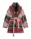 Alanui Woman Puffer Beige Size Xs/s Virgin Wool
