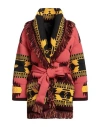 Alanui Woman Puffer Brick Size Xs/s Virgin Wool In Red