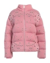 Alanui Wool Coat In Pink