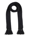 Alanui Woman Scarf Midnight Blue Size - Alpaca Wool, Polyamide, Viscose, Wool, Polyester In Blue