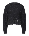 Alanui Woman Sweater Midnight Blue Size S Alpaca Wool, Polyamide, Viscose, Wool, Polyester