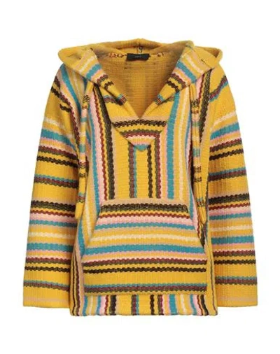 Alanui Woman Sweater Yellow Size S Virgin Wool