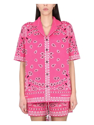 ALANUI WOMEN'S BANDANA SHIRT