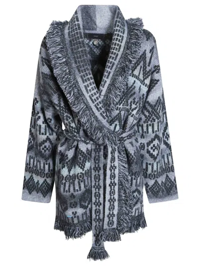 Alanui Women's Time To Shine Cardigan In Gray