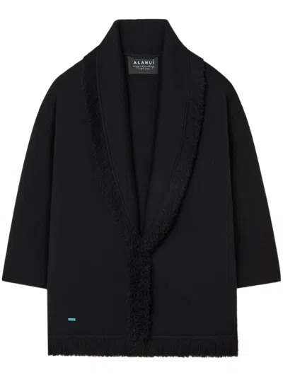 ALANUI ALANUI WOOL AND COTTON BLEND SWEATER
