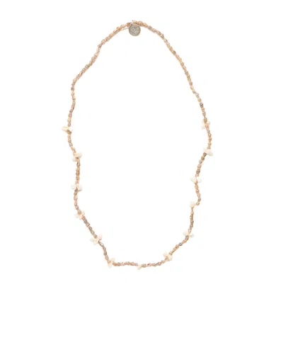 Alanui Woven Necklace In Gold
