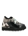 Alanui X Diemme Woman Ankle Boots Black Size 8 Leather In Black