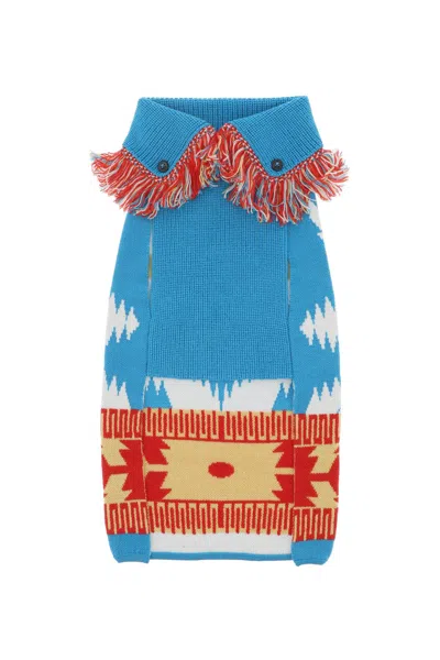 Alanui X Poldo Dog Couture Sweater In Blue