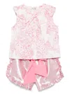 Alapage Clivia Shorts Set In Pink