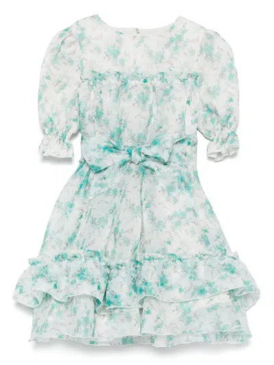Alapage Kids' Edera Dress In Green