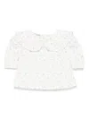 Alapage Floral-print Blouse In White