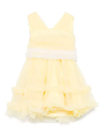 Alapage Kids' Gardenia Dress In Yellow
