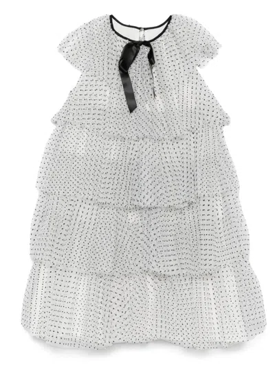 Alapage Kids' Orchiea Dress In White
