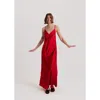 Alas 100 Silk Slip Maxi Dress