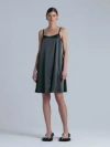 Alas Aphrodite Silk Midi Dress In Black