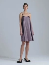 Alas Aphrodite Silk Midi Dress In Purple