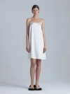 Alas Aphrodite Silk Midi Dress In White