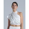 Alas Danielle Silk Blouse In White