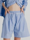 Alas Poplin Shorts In Blue