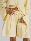 Alas Poplin Shorts In Yellow
