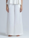 Alas Silk Palazzo Pants In White
