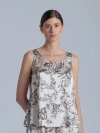 Alas Silk Tank Top In Multi