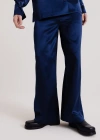 Alas Silk Wide Leg Pants