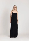 Alas Spaghetti Strap Bridal Dress In Black