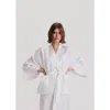 Alas Structured Kimono Jacket In White