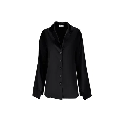 Alas Women's The Signature Silk Shirt In Black