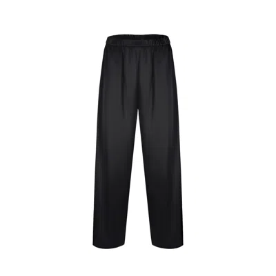 Alas Women's Wide Silk Pants In Black