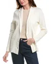Alashan Cashmere Blake Notch Cashmere-blend Blazer In Neutral