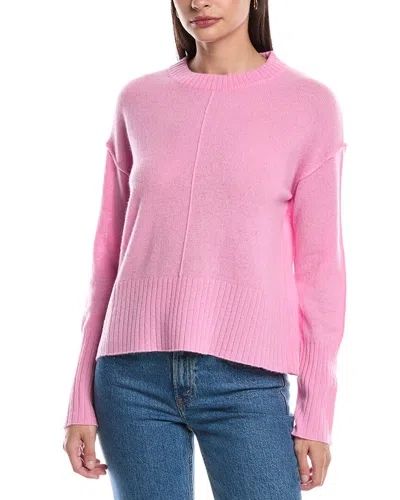 Alashan Cashmere Bungalow Boxy Cashmere Sweater In Pink