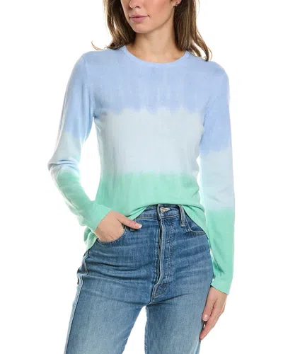 Alashan Cashmere Dip-dye Cashmere-blend Sweater In Blue