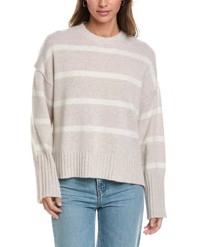 Alashan Cashmere Elle Cashmere & Angora-blend Sweater In Brown