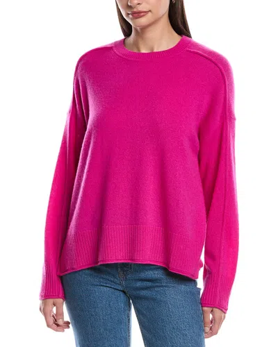 Alashan Cashmere Emilia Crewneck Cashmere Sweater In Pink