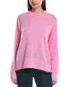 Alashan Cashmere Emilia Crewneck Cashmere Sweater In Pink