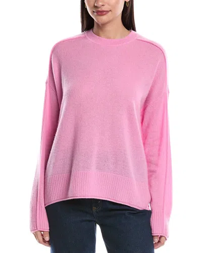 Alashan Cashmere Emilia Crewneck Cashmere Sweater In Pink