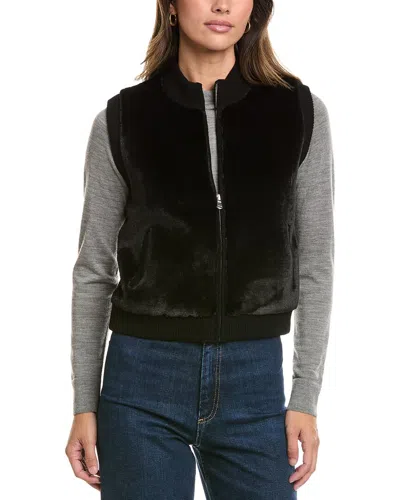 Alashan Cashmere Fairbanks Merino Wool Vest In Purple
