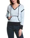 Alashan Cashmere Josie Cashmere-blend Hoodie In Grey