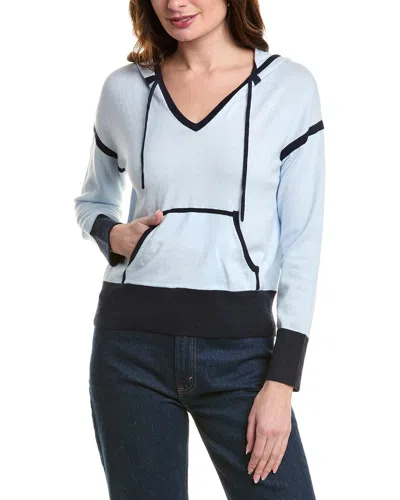 Alashan Cashmere Josie Cashmere-blend Hoodie In Grey