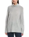 Alashan Cashmere Live In Turtleneck Cashmere Sweater In Gray