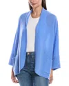 Alashan Cashmere Maggie Elliptical Cashmere Cardigan In Blue